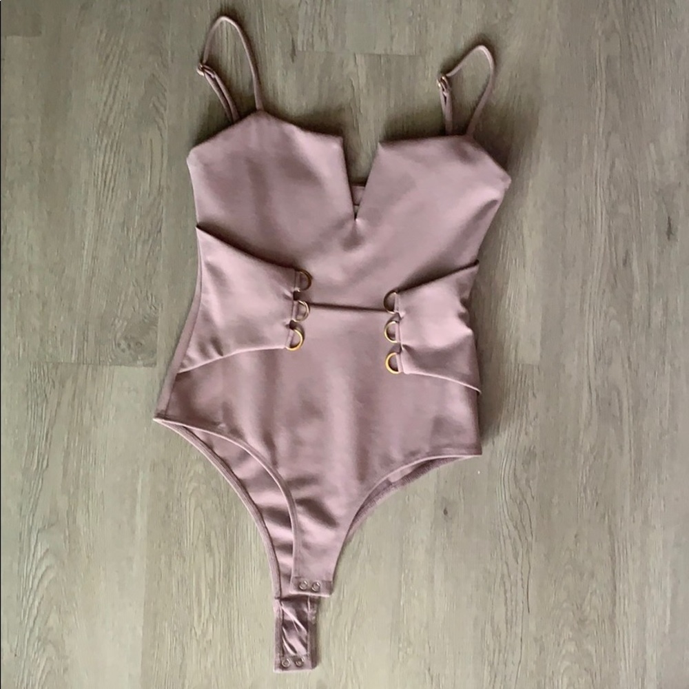 Dance & Marvel Bodysuit Nude Pink Size S